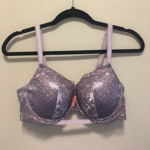 EUC VS Dream Angels Lined Demi Bra 36D
